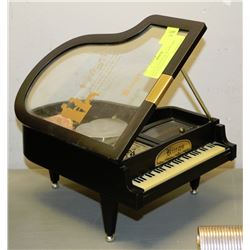 KINGS PIANO MUSICAL JEWELRY BOX WITH DANCING