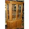 Image 1 : OAK CHINA CABINET
