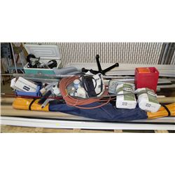 LARGE PALLET OF TRIMS AND SHOP SUPPLIES