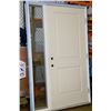 Image 1 : 36" PRE HUNG ENTRANCE DOOR W/ SIDE WINDOW & CASING