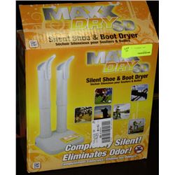 MAX DRY SHOE AND BOOT DRYER