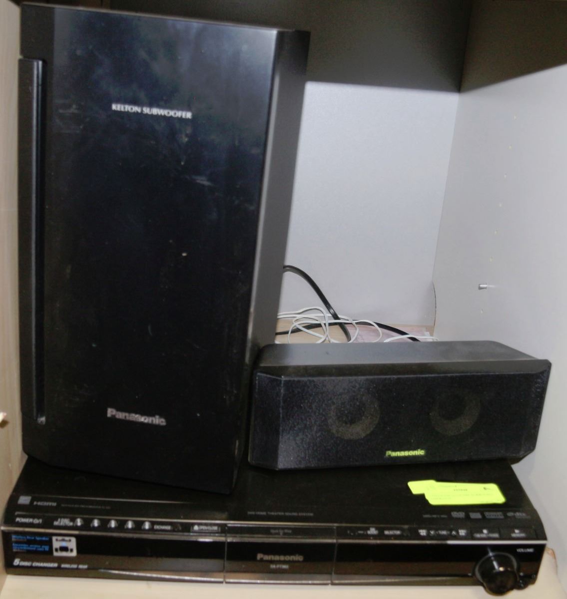 PANASONIC SAPT960 SURROUND AMP&DVD