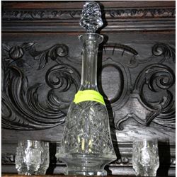 CRYSTAL 7 PCS DECANTER SET