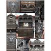 Image 1 : ANTIQUE WOOD CARVED MEDIEVAL STYLE BUFFET AND