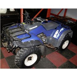 1993 KAWASAKI 400 BAYOU 4X4 QUAD