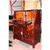 Image 2 : DROP FRONT MAHOGANY DESK