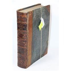 1861 LEATHER BOUND FAMILY TREASURE BOOK