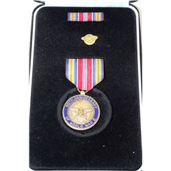 50TH ANNIVERSARY OF WWII COMMEMORATIVE MEDAL