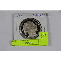 U.S. 1oz SILVER BUFFALO COIN