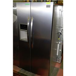 FRIGIDAIRE GALLERY BRUSHED NICKEL SIDE BY SIDE