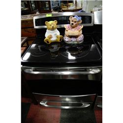 GE PROFILE 4 BURNER & WARMER CERAMIC TOP