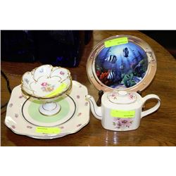 ESTATE FINE CHINA ASSORTMENT WITH COLLECTOR