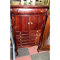 ANTIQUE 6 DRAWER 2 DOOR CABINET