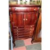 Image 1 : ANTIQUE 6 DRAWER 2 DOOR CABINET