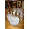 Image 1 : ESTATE 44 PC CRYSTAL GLASS AND PLATE SET