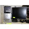 Image 1 : DELL COMPUTER TOWER WITH MONITOR AND KEYBOARD