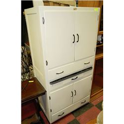 ESTATE OFF WHITE ARMOIRE