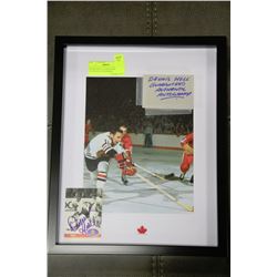 DENNIS HULL GUARANTEED AUTHENTIC AUTOGRAPH