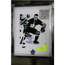 DAVE KEON GUARANTEED AUTHENTIC AUTOGRAPH