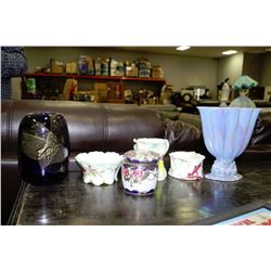 ESTATE 6 PC CHINA AND ORNAMENT SET