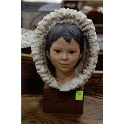 CYBIS ESKIMO BUST SNOW BUNTING 466