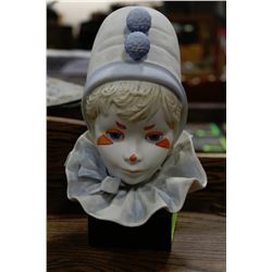 CYBIS BUST CLOWN FUNNY FACE 1976 CIRCUS COLLECTION