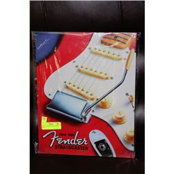 METAL FENDER STRATOCASTER SIGN