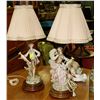 Image 1 : PAIR OF ESTATE FIGURINE LAMPS