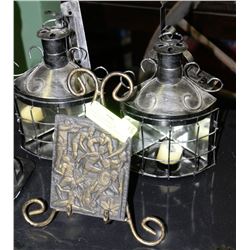 LOT OF 3 VINTAGE DECOR INCLUDING 1978 COMMONWEALTH