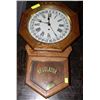 Image 1 : REGULATOR OAK WALL CLOCK