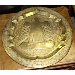 ESTATE BRASS EAGLE WALL HANGING PLATE