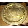 Image 1 : ESTATE BRASS EAGLE WALL HANGING PLATE