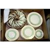 Image 1 : ANTIQUE MYOTT STAFFORDSHIRE 60PIECE DINNERWARE SET