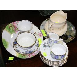 ESTATE ASSORTMENT OF FINE BONE CHINA