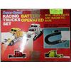 Image 1 : SUPER-SPEED BATTERY OPERATED RACING TRUCK SET