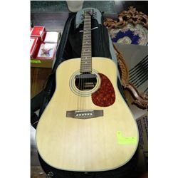 CORT ACOUSTIC GUITAR & CASE