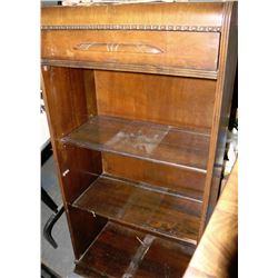 ESTATE WOOD BOOKSHELF WITH DRAWER