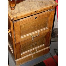 ESTATE OAK FILING CABINET