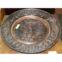 ESTATE COPPERTONE WALL HANGING COLLECTOR PLATE