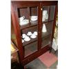 Image 1 : ESTATE WOOD DISPLAY CABINET
