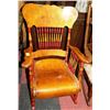Image 1 : VINTAGE ESTATE ALL WOOD ROCKING CHAIR