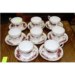 ESTATE SET OF 8 PARAGON FINE BONE CHINA CUP