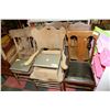 Image 1 : ASSORTED ESTATE OAK CHAIRS X6