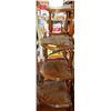 5 TIER WOOD CORNER SHELF