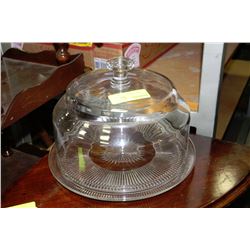 GLASS ESTATE CAKE TRAY