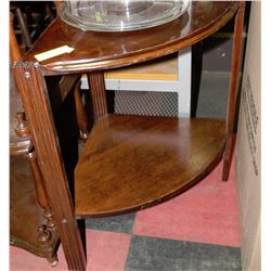 ESTATE WOOD CORNER SHELF