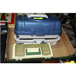2 NEW FISHING TACKLE BOXES