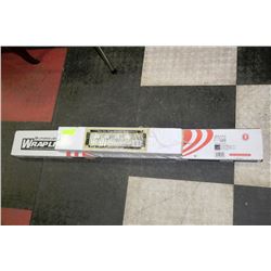 VANITY STRIP 5 BULB AND A NEW CEILING  WRAPLITE