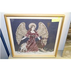 ANGEL NEEDLEWORK PICTURE