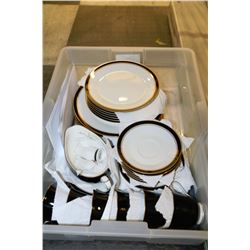 5PC PLACE SETTING FOR 6 PEOPLE NORITAKE IVORY